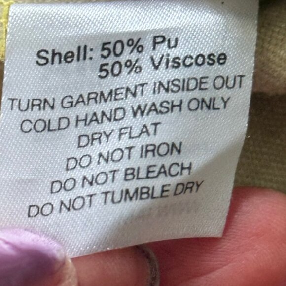 I.AM.GIA Snakeskin Yellow Green Print Faux High Waist Pants Zip All Around M EUC - Picture 11 of 11